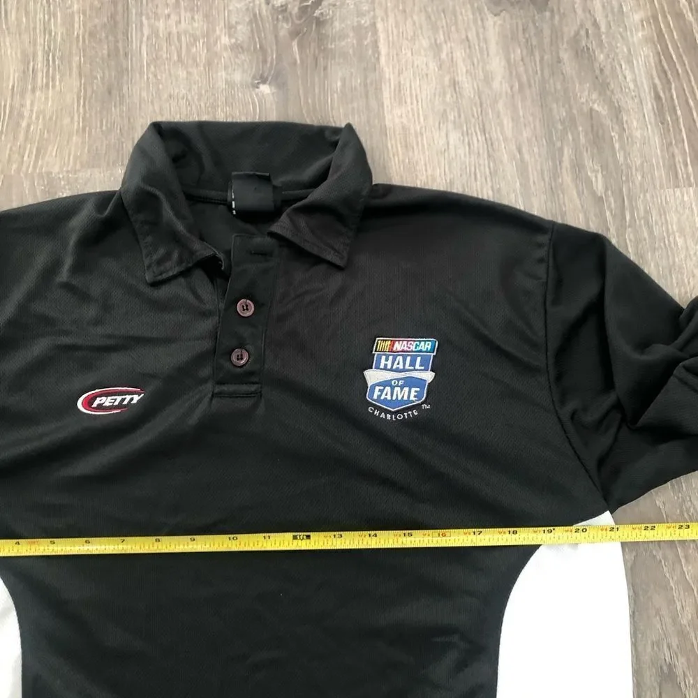 Richard Petty Nascar Racing Hall Of Fame Charlotte #43 Short Sleeve Polo Shirt M